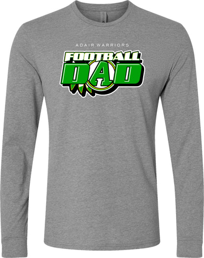 Adair - "FOOTBALL DAD" Tee 1 (Long-Sleeved)
