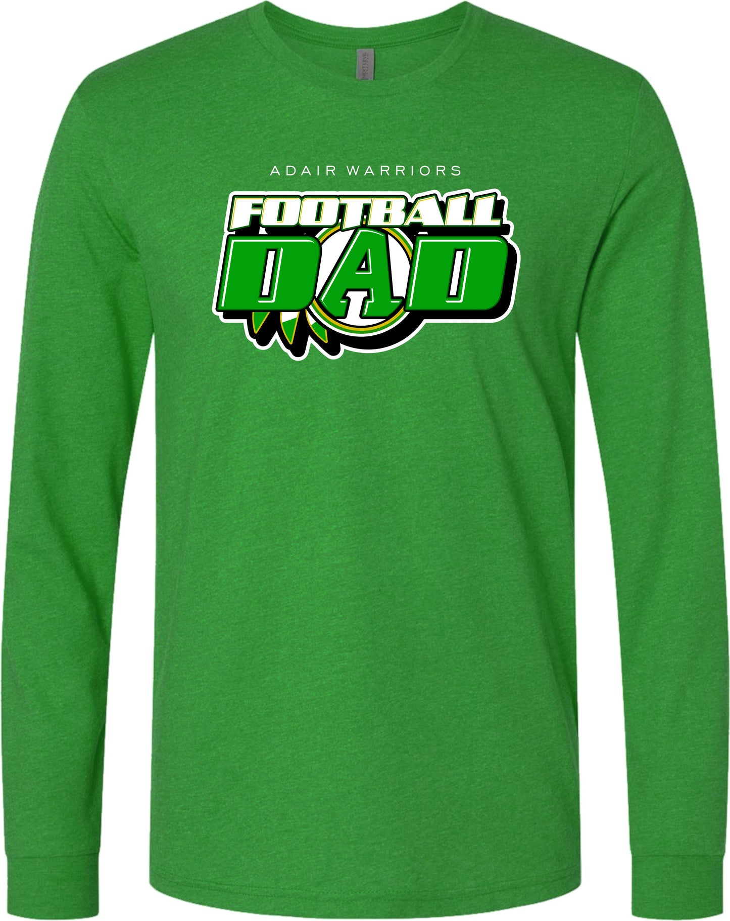 Adair - "FOOTBALL DAD" Tee 1 (Long-Sleeved)