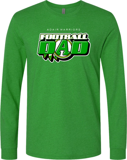 Adair - "FOOTBALL DAD" Tee 1 (Long-Sleeved)
