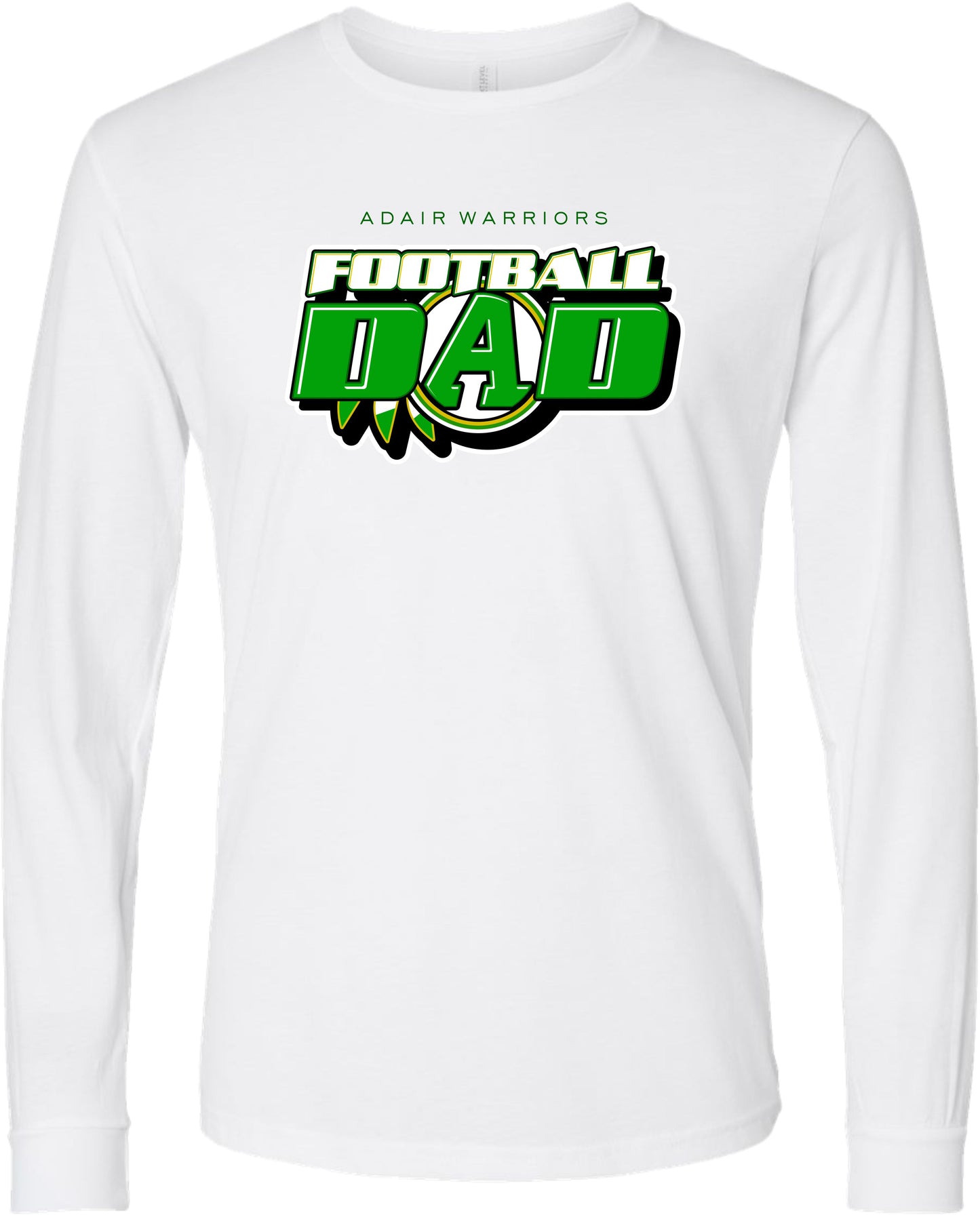 Adair - "FOOTBALL DAD" Tee 1 (Long-Sleeved)