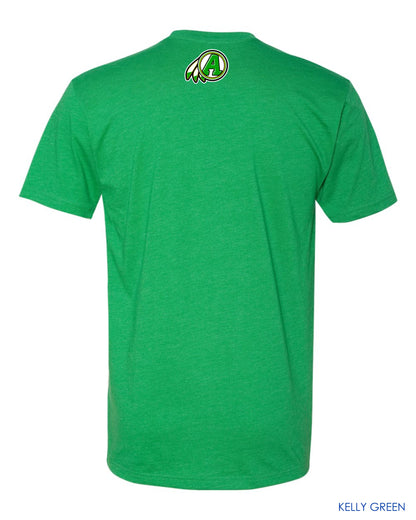 Adair - "GREEN AND GOLD" Tee (Short-sleeved)