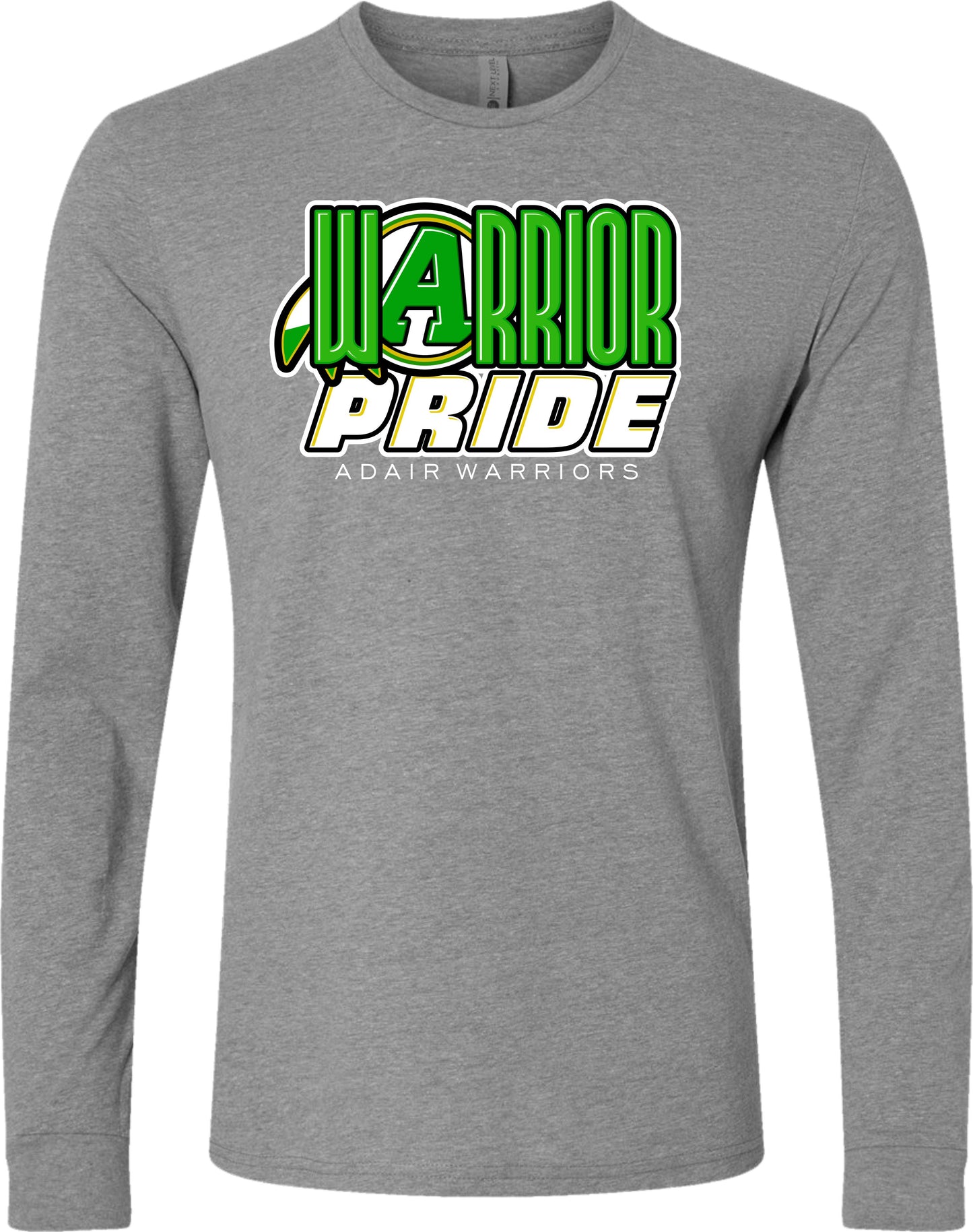 Adair - "WARRIOR PRIDE" Tee 1 (Long-Sleeved)