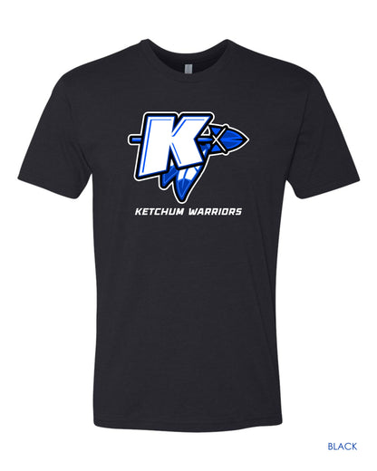 Ketchum-"LOGO WHITE K" Tee 1 (Short-sleeved)