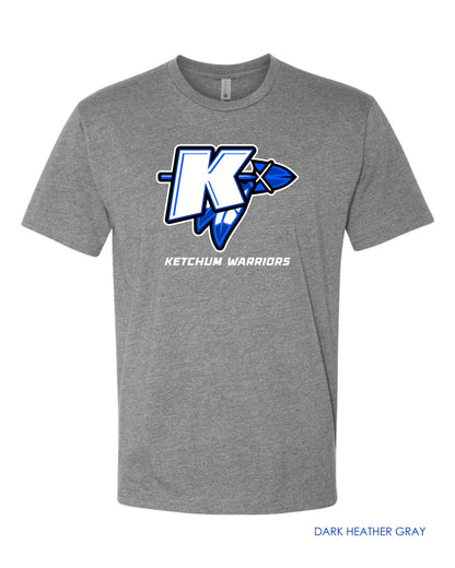 Ketchum-"LOGO WHITE K" Tee 1 (Short-sleeved)