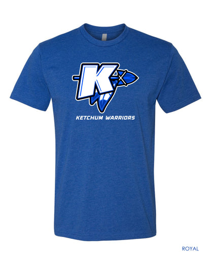 Ketchum-"LOGO WHITE K" Tee 1 (Short-sleeved)