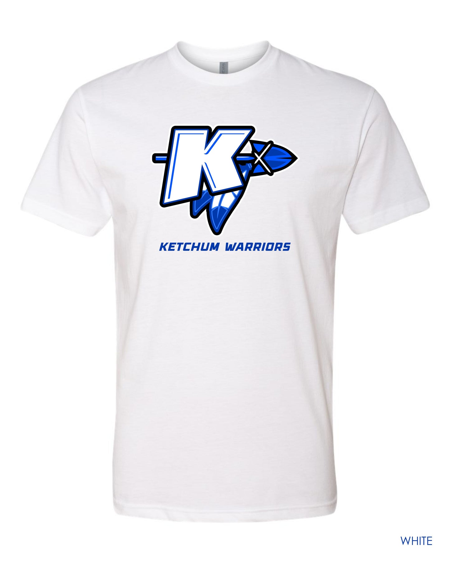 Ketchum-"LOGO WHITE K" Tee 1 (Short-sleeved)